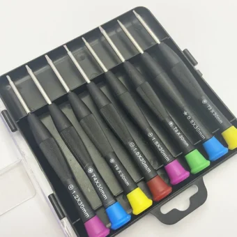 8 in 1 Screwdriver Set for mobile laptops and tablets repairing SH-6308A  (random color)