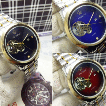 AA1 PROKING  Watch date just  Steel Chain