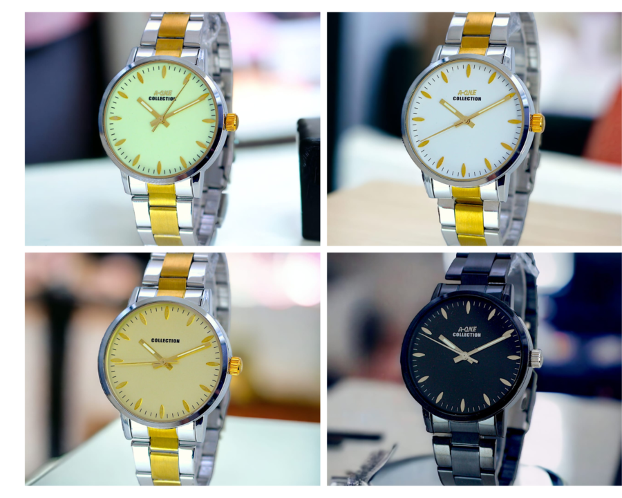 AA1(A ONE COLLECTION  ) Stylish  Watch for men  Adjustable Strap Wristwatch Quartz Watch Gift (random color/design )