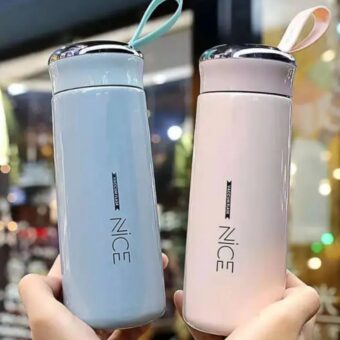 Nice Water Bottle | Mini Vacuum Flask Bottle with Temperature Resistant - 500ml (Random Colors)