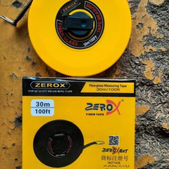 Measuring Tape 30m/ 100ft, Heavy Duty For Professionals Fibre glass ZEROX top quality heavy duty