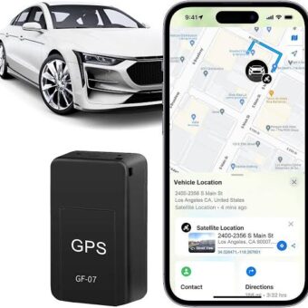 Gps tracker  with box | GF07 Wireless Mini Magnetic GPS Tracker Car Tracking Device