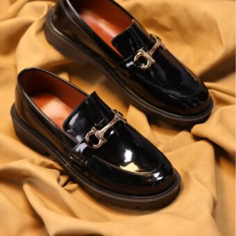Men Premium Formal Shoes Buckle Design