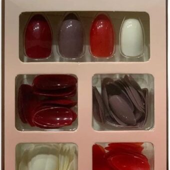 96 PCs nails set without glue or sticker