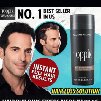Toppik Hair Building Fiber Fuller Looking Hair for Men & Women (27.5g)