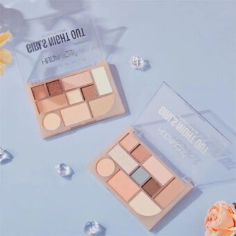 10 Color Eye Shadow Palette Colorful Eyes Pigment Makeup Palette Beauty Highlighter Bronzers Palette