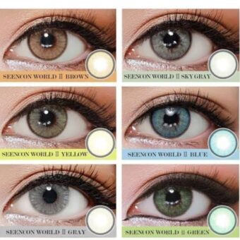Eyes Color Lenses – Eye Lenses For Girls & Boys ( Grey, Blue, Green, Brown)