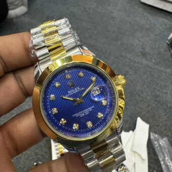 AA1 (Rolex)date Stylish  Watch Adjustable Strap