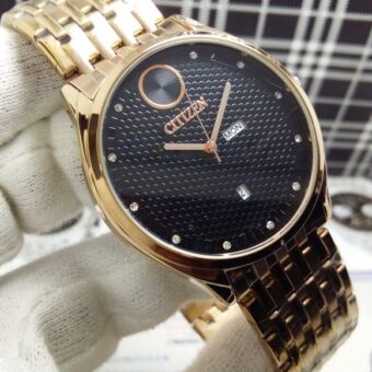 (AA1) CITIZEN Stylish Watch For Men Adjustable Strap day and date