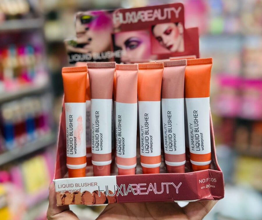 4 Pcs Liquid Blushon | HUXIA BEAUTY LIQUID BLUSHER for girls - Image 8