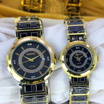 Aa1 two tone rado jubile couple  Watch Date Just Steel Chain
