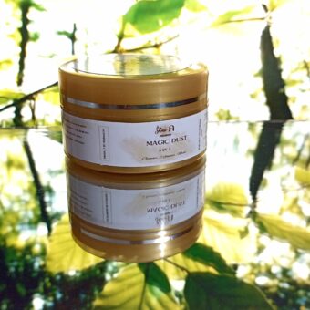 Shai_N , Magic Dust powder mask and scrub with additional deep cleansing properties