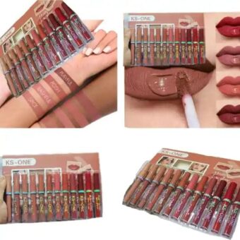 ( PACK OF 12 )KS-one liquid Matte lip gloss