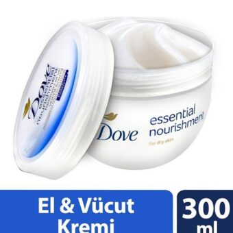 Dove Essential Nourishment Body Cream For Dry Skin, 300 ml