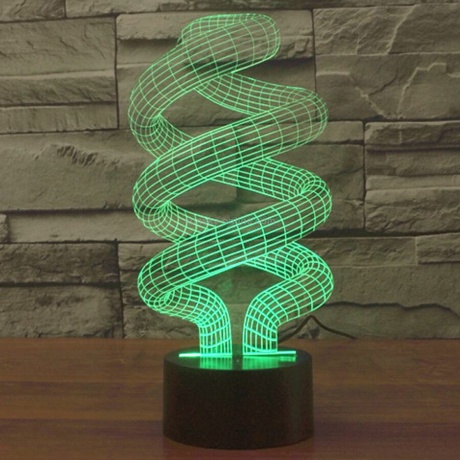 3D Amazing Optical Illusion LED Light Night Table Lamp - Image 7