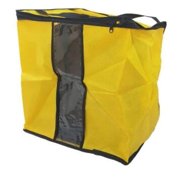 Non Woven Foldable Clothes Organizer Box Bag (Random color)