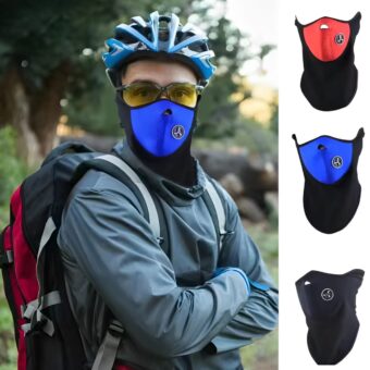 Winter Windproof  Bike Mask Half Face Motorcycle Masks for men and women