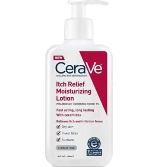 Itch Relief Moisturizing Body Lotion for Health Concerns Dry Skin, Eczema