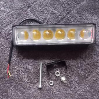 6 Lens Dolphin Projector LED Light for bikers and Cars (1 pc)