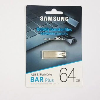 Samsung 64GB USB 3.1 Flash Drive – Durable Metal Design, Fast Data Transfer, Secure Storage