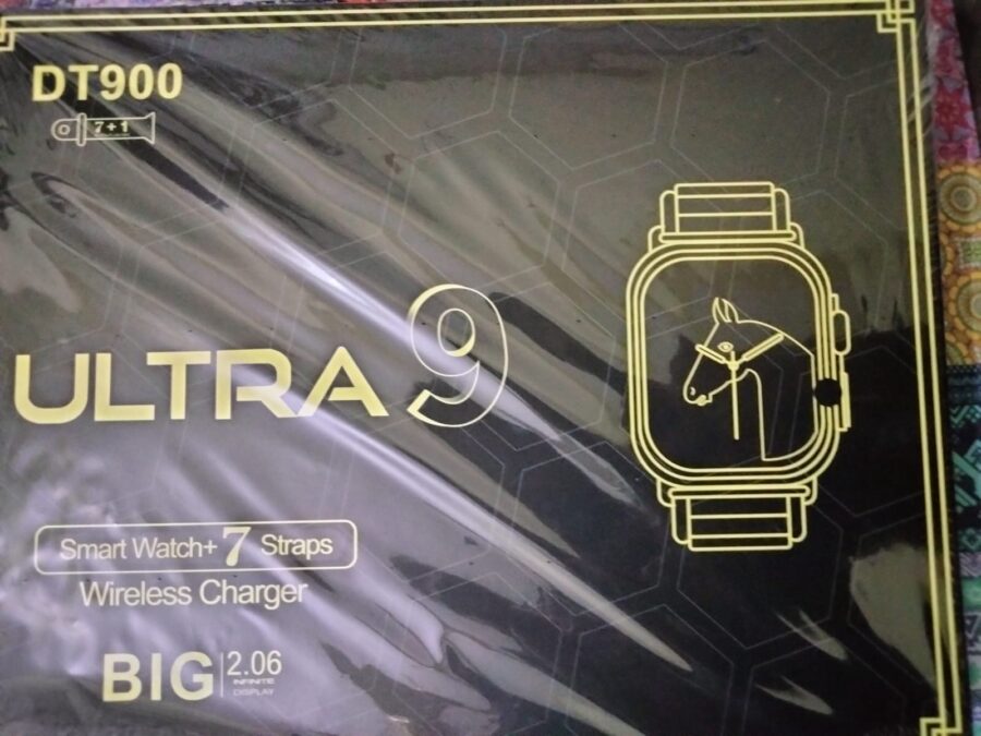 7 In 1 Ultra Smart Watch Ultra metal straps With Multiple Features (random Color) - Image 3