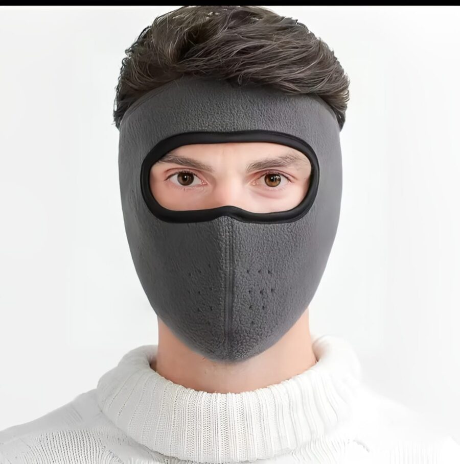 Winter Cycling Face Mask Windproof Men Women For Skiing Snowboarding Motorcycle - Random Color (Without Visor) - Image 12
