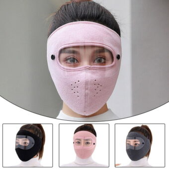 Windproof Anti Dust Full Face Masks /  Winter Warm Mask Windproof Motorcycle Cycling Face Mask Bike Riding (random color)