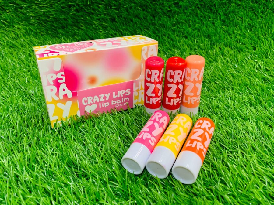 Pack of 3 Crazy Tinted Lip Balm, Magic Chapstick Hydrated & Moisturizing Lip Balm (Random Color) - Image 3