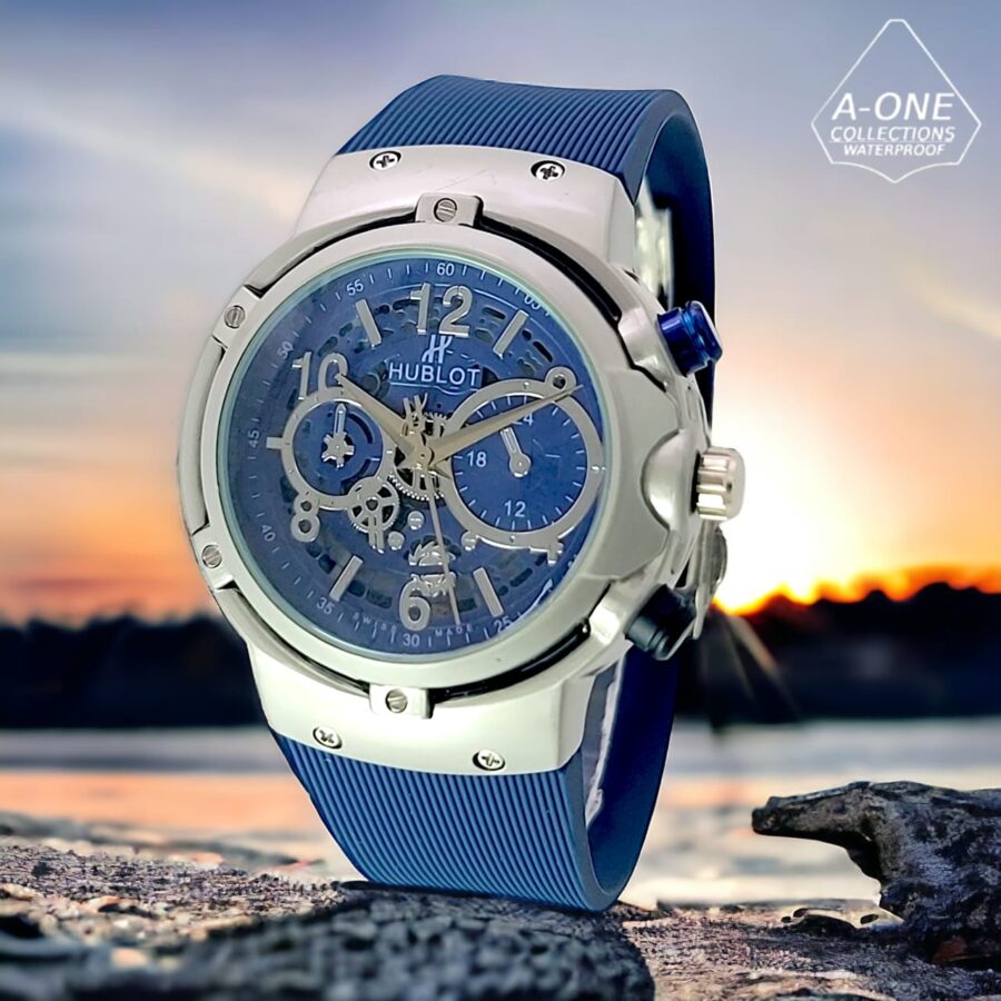 Aa1 hublot watches  Stylish Watch ,silicone strap For boys - Image 3