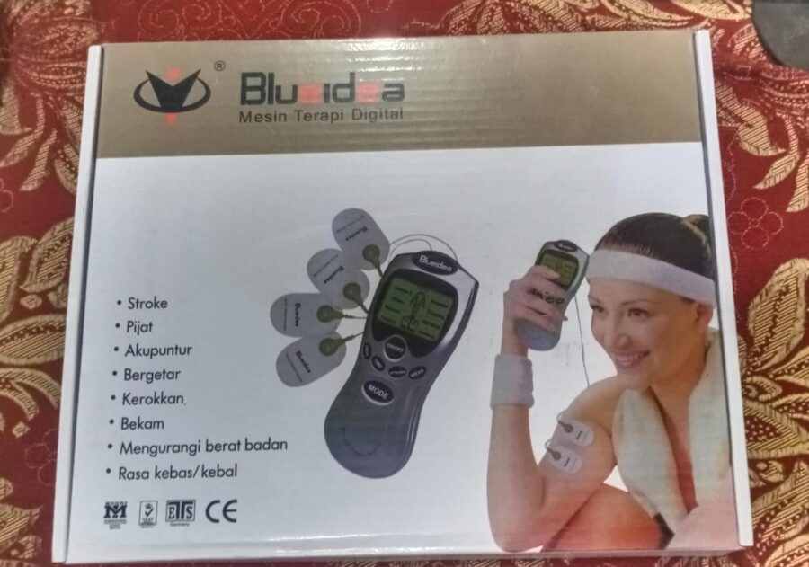 Blueidea Digital Tense Machine Tens Machine Therapy Tense Machine Electrodes Massager - Image 2