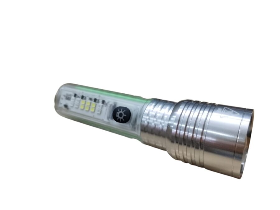 520A Super Bright Flashlight Rechargeable Long Range 8 Modes Portable Flashlight for Emergency, Camping, Hiking | Water Proof Flashlight | Zoom Flashlight - Image 10