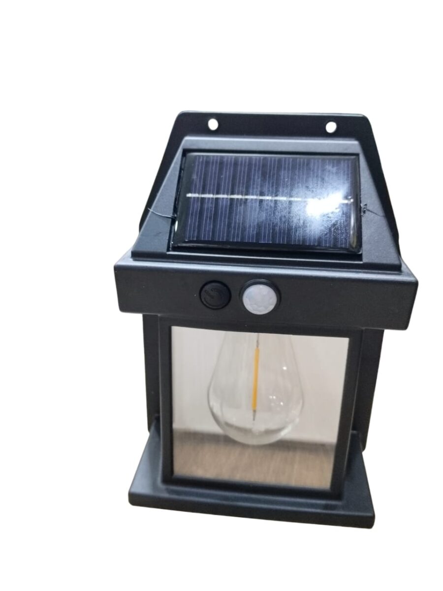 Solar Rechargeable Interaction Wall lamp BK-888 | Best Quality Wall Lamp | Waterproof Intelligent Induction Wall Lamp For Courtyard Garden Night Light - Image 8