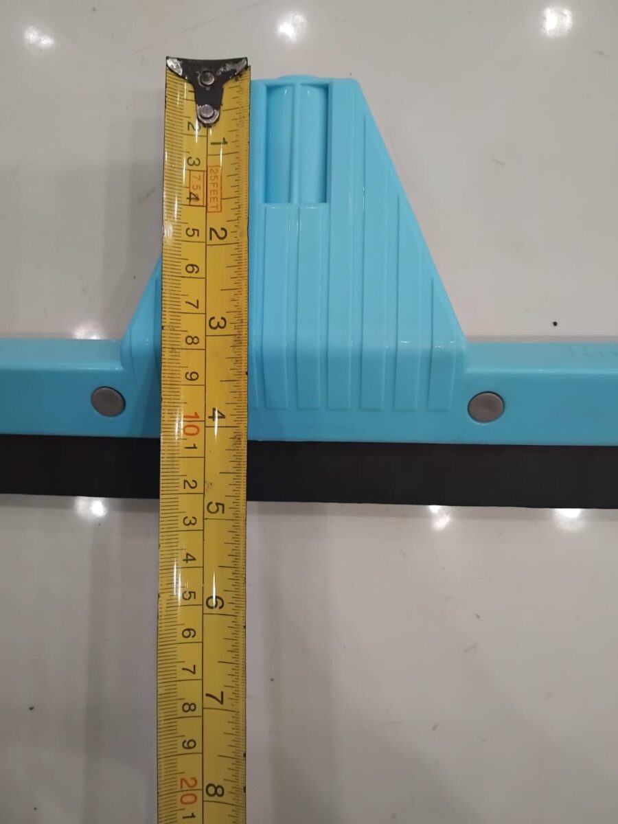 Long Handle Floor Wiper with Rubber Squeegee (Foldable Rod Pipes) - Image 3