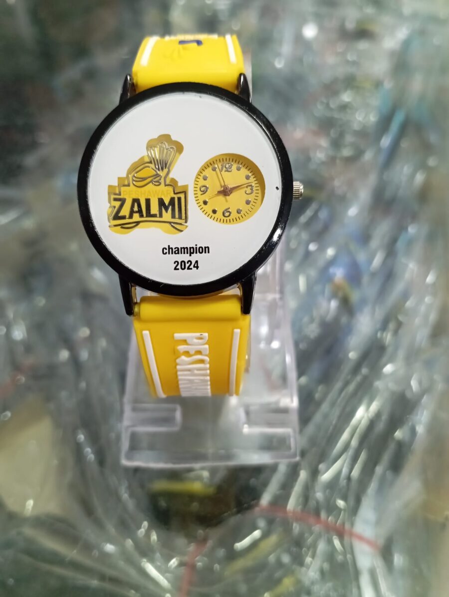 Peshawar Zalmi Logo Watch Psl Wrist Watches For Unisex Men’s formal Watch - Image 6