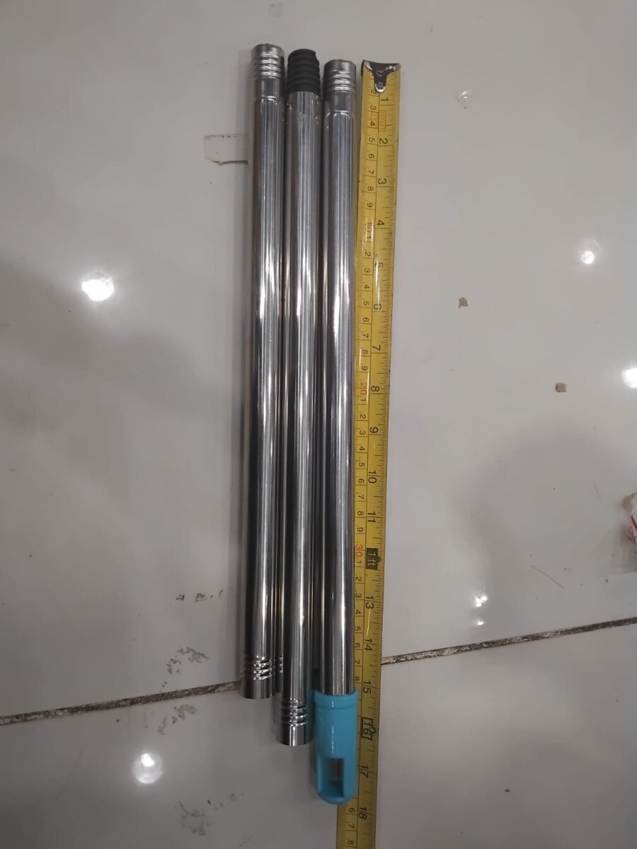 Long Handle Floor Wiper with Rubber Squeegee (Foldable Rod Pipes) - Image 4