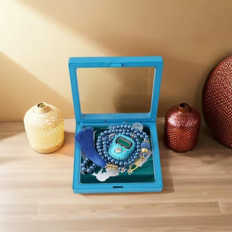 Tasbih and Digital Finger Counter Gift Set | Best Quality Gift Set | Digital Counter | Tasbih | ( Random Color ) - Image 3