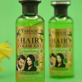 Yardlie Professional Natural Black Hair Gel Mixing Paste Natural Black 400ml