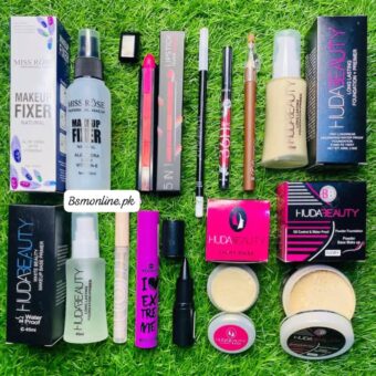 12 in 1 Makeup Deal Make-up Fixer +5 in 1 Lipstick +  Eyeliner and many more for girls