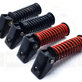 (2 pcs ) Fancy Spring Footrest Universal Lightweight and compact for CD 70 / CG 125