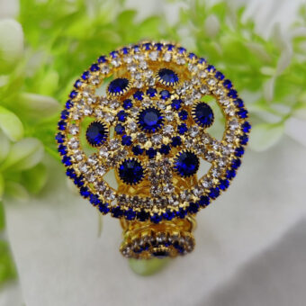 Imported Radiant Crystal Golden Wheel Bracelet – Adjustable Bracelet – Best Quality Artificial Bracelet For Girls & Women | Bracelet For Every Occasion 