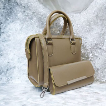 2 piece Set Hand Bag & Clutch With Long Straps for Women Fashionable New Style Bags for women