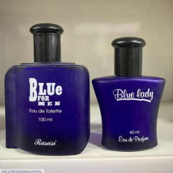 Pack of 2 Blue For Men & Blue Lady Perfume | Eau De Perfume | Long Lasting Perfume | Best Quality Unisex Perfume