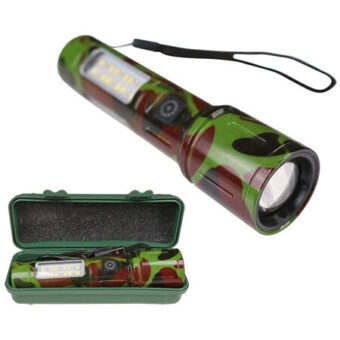 Mini  Flashlight Rechargeable LED flashlight - 603 For Camping, hunting