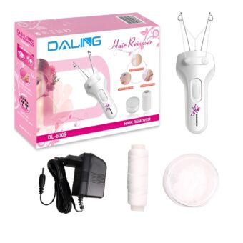 DALING DL-6009 Portable Women Depilation Epilator Mini Electric Painless Lady' Hair Remover | Daling hair remover threading trimmer ( Random Color )