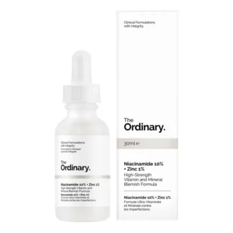 The Ordinary ORIGINAL Niacinamide 10% + Zinc 1% Serum 30ml | High-Strength Vitamin & Mineral Blemish Formula for Oil Control | Skin Brightening and Clear Radiant Complexion