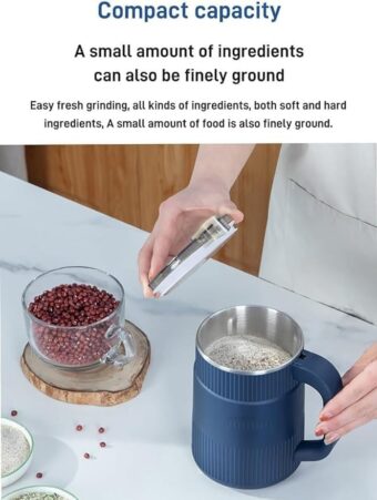 Electric Coffee Grinder & Food Processor | Model: TS-19 | 250W Powerful Motor | Upto 5 Cups - Image 4