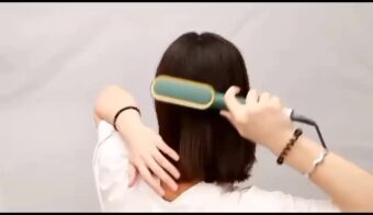 Multifunctional Hair Straightener Brush Heated Brushes Ceramic Anti-Scald Hair Straightening Hot Comb Hair Care Fast Heating - Image 9