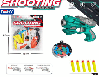 Plastic Soft Bullet Gun Promotional Toys Toy Guns Soft Bullets Soft Bullet Pistol -  Soft Bullet Shooting Gun - Random Color