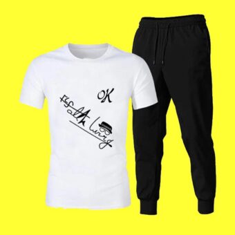 Hot Men's Sale New Arrival Tracksuit | Best Quality Tracksuit For Men | Tracksuit For Gyms | T-Shirt & Trouser  - Image 2