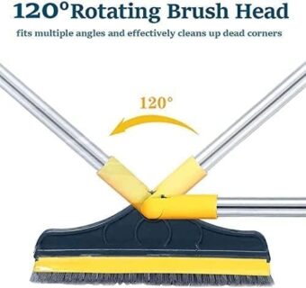 2 In 1 Floor Cleaning Brush Bathroom Tile Windows Floor Cleaning Brush With 120° Rotatable Head – Multipurpose Bathroom Floor Cleaning Brush – Floor Brush Scrubber - Image 6
